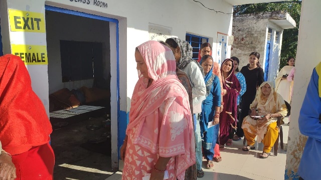 Polling concluded successfully in 27–Budgam and 77–Nagrota Assembly Constituencies