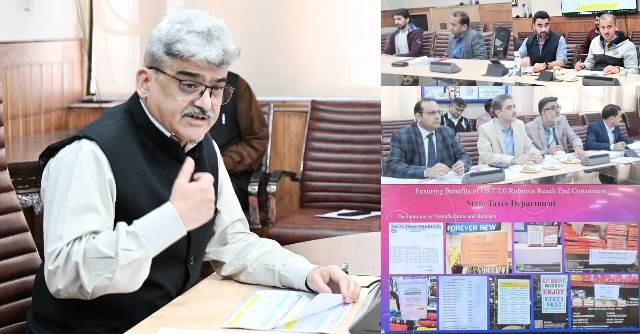 Chief Secretary,reviews implementation and enforcement of GST 2.0 reforms