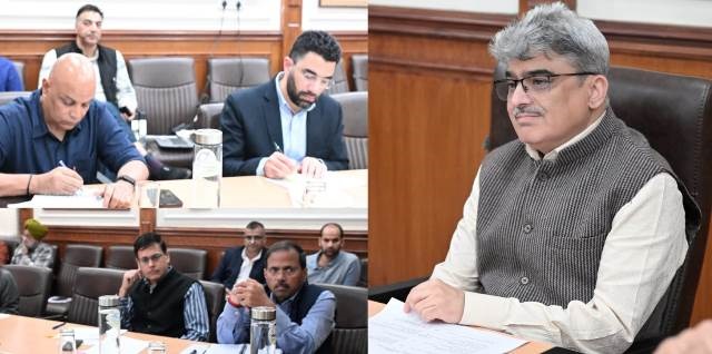 JK Chief Secretary directs for completion of all JTFRP works by August 2026