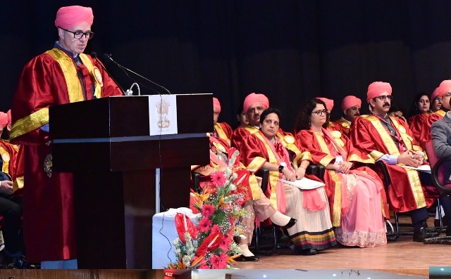  CM Omar Abdullah addresses 19th Convocation of University of Jammu