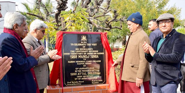 LG launches special edition of Hindu Education Society Kashmir’s Sangarmal magazine