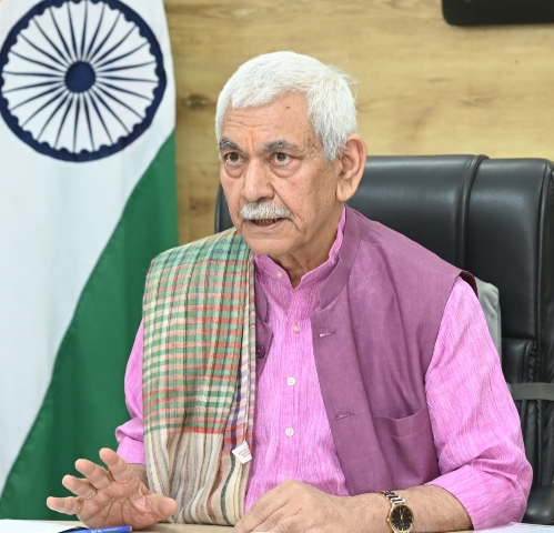  Lieutenant Governor held a review meeting today on security situation in Jammu Kashmir