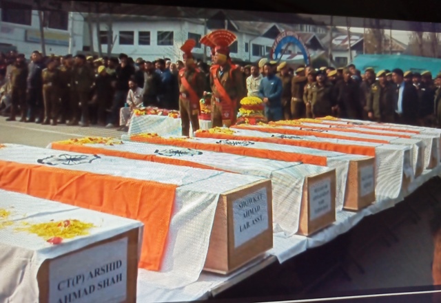 JK LG, CM and other Ministers mourn loss in Nowgam police station accidental blast