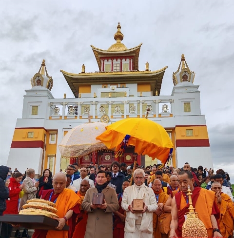  Lieutenant Governor Departs from Elista, Kalmykia, Russia to New Delhi