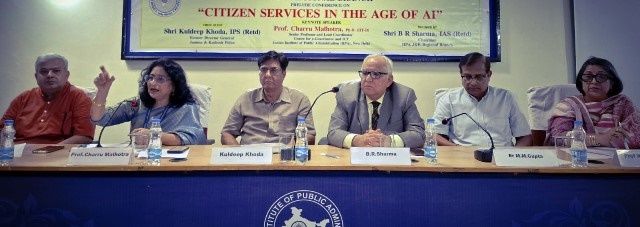  IIPA organizes Prelude Conference On “Citizen Services in the Age of AI”