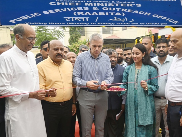 CM Omar Abdullah inaugurates Public Outreach 