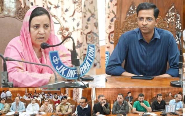 Sakeena Itoo conducts extensive tour of South Kashmir districts