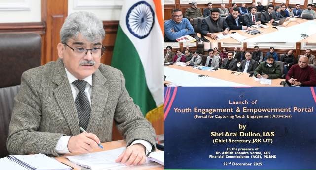  CS urges for optimal utilisation of PM-VBRY for employment generation in J&K