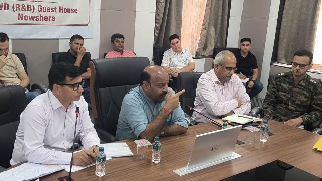   Deputy Chief Minister reviews flash flood restoration in Nowshera