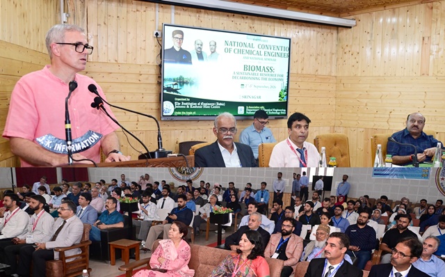 Omar Abdullah calls for locally viable biomass solutions to decarbonize J&K’s economy