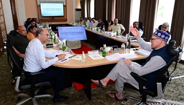  CM Omar Abdullah chairs 9th Governing Body meeting of Royal Springs Golf Course