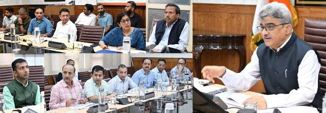 CS reviews rollout of Water Transport, PM E-DRIVE initiatives in J&K