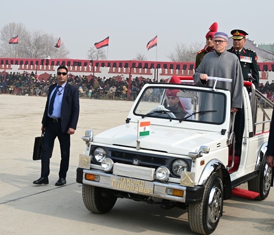  CM Omar Abdullah attends passing out parade of Agniveer batch in Srinagar