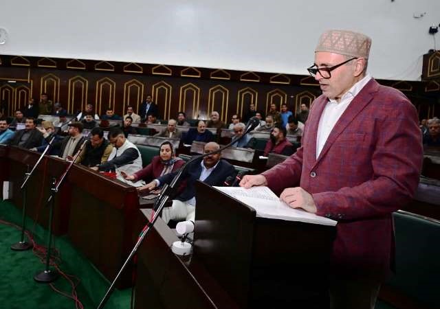  CM Omar Abdullah presents his second budget as Finance Minister
