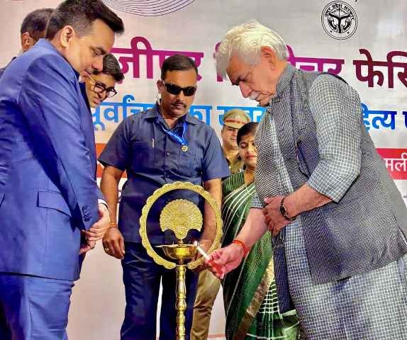  Lieutenant Governor Delivers Keynote Address at Ghazipur Literature Festival   Literature, knowledge and critical thinking ensures that Society should not become stagnant but it should be like a moving river: LG Sinha