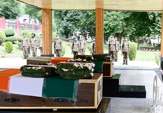 LG and CM pay tributes to army soldiers